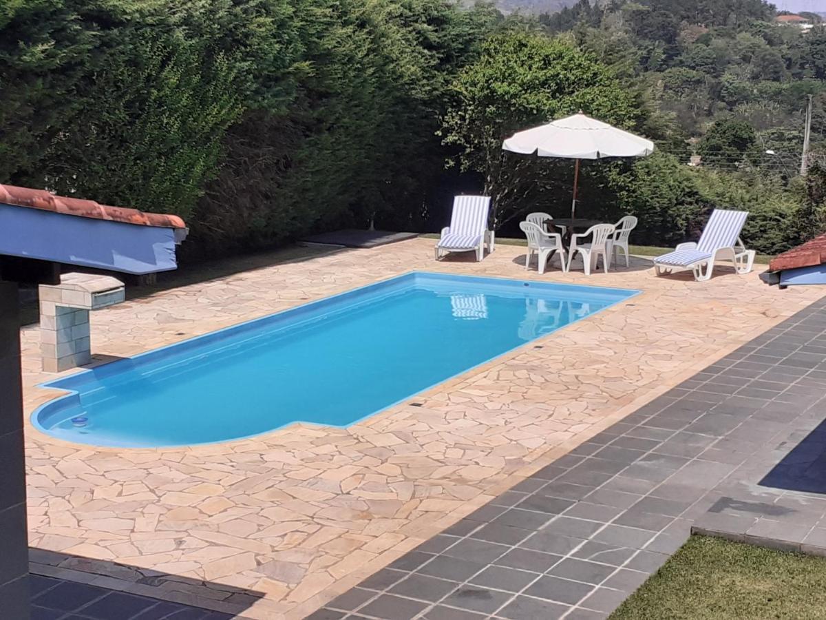 Willa Linda Chacara Com Piscina Atibaia Zewnętrze zdjęcie